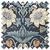 William Morris At Home Strawberry Thief, Indigo - Roller Blind